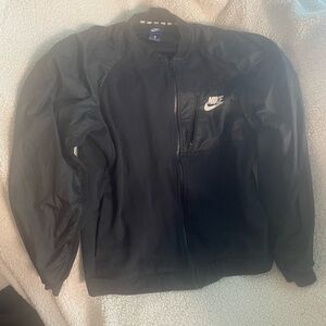 Nike Men's Black Windbreaker/ cotton Jacket